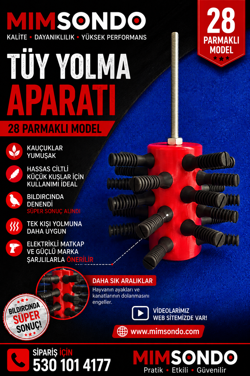 28 Parmaklı Modeller için MİMSONDO ürün kategorisi